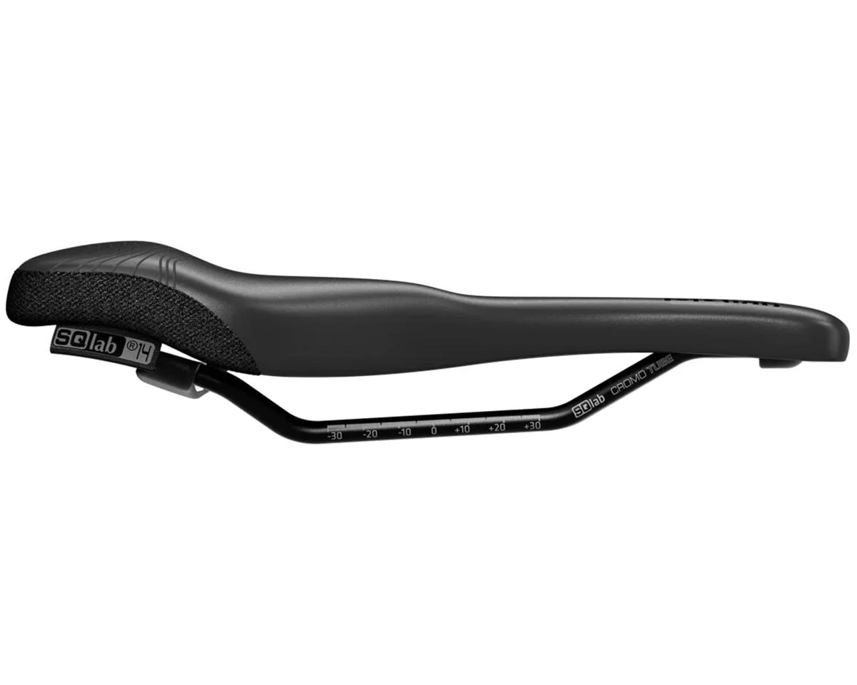 SQlab 60X Ergowave Active 2.2 Mountain Saddle (Black) (160mm) (Stainless Steel Rail)